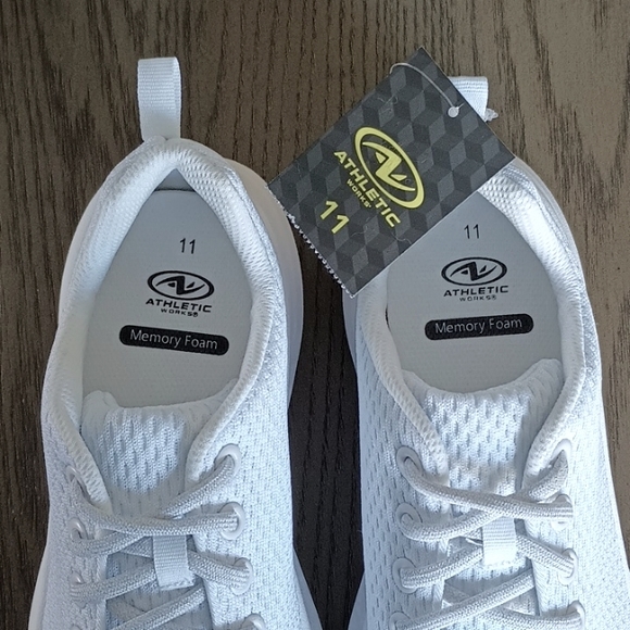 Athletics Works Women's Life Style Jogger Sneakers   Size 11   White    NWT - Picture 10 of 11